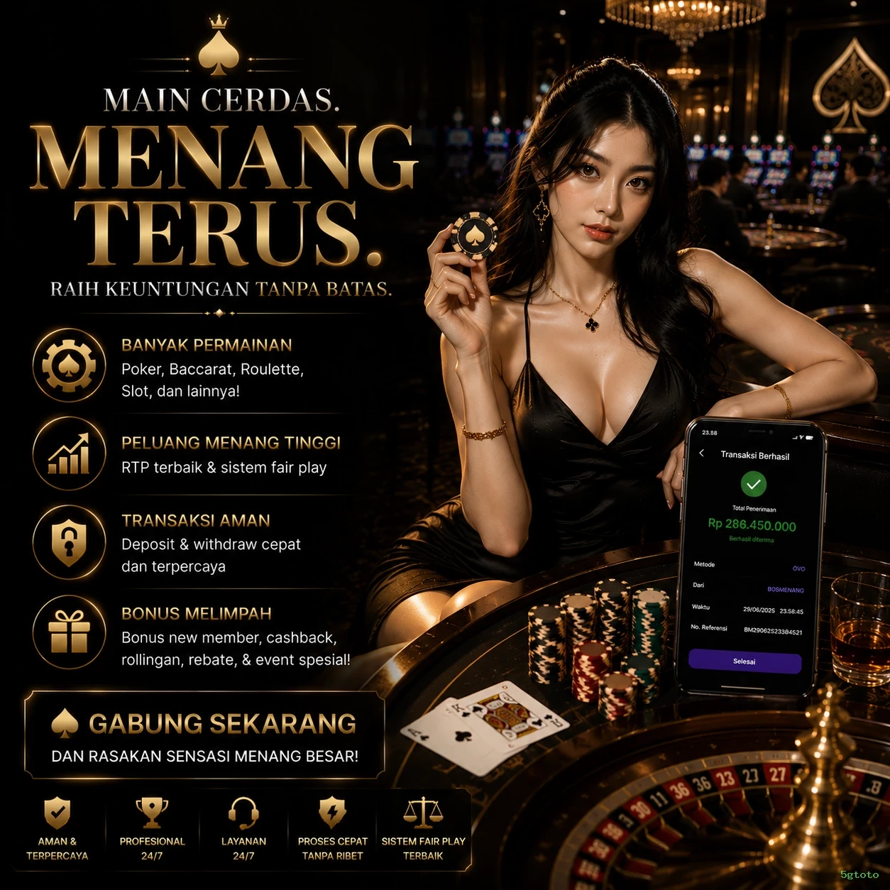 Ikon aplikasi 5gtoto resmi